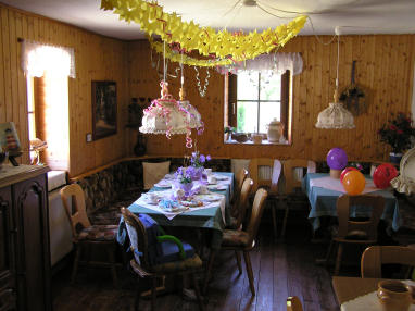 Frühstücksraum für Feierlichkeiten aller Art